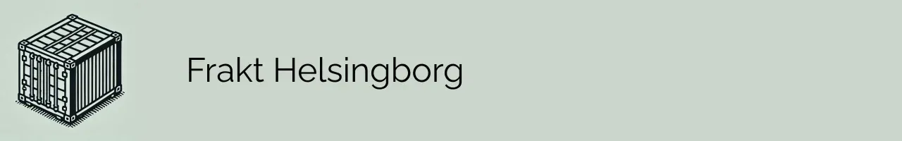 Frakt Helsingborg