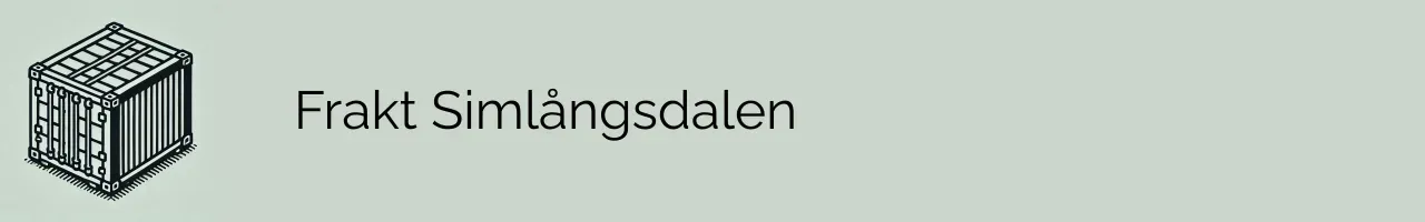 Frakt Simlångsdalen